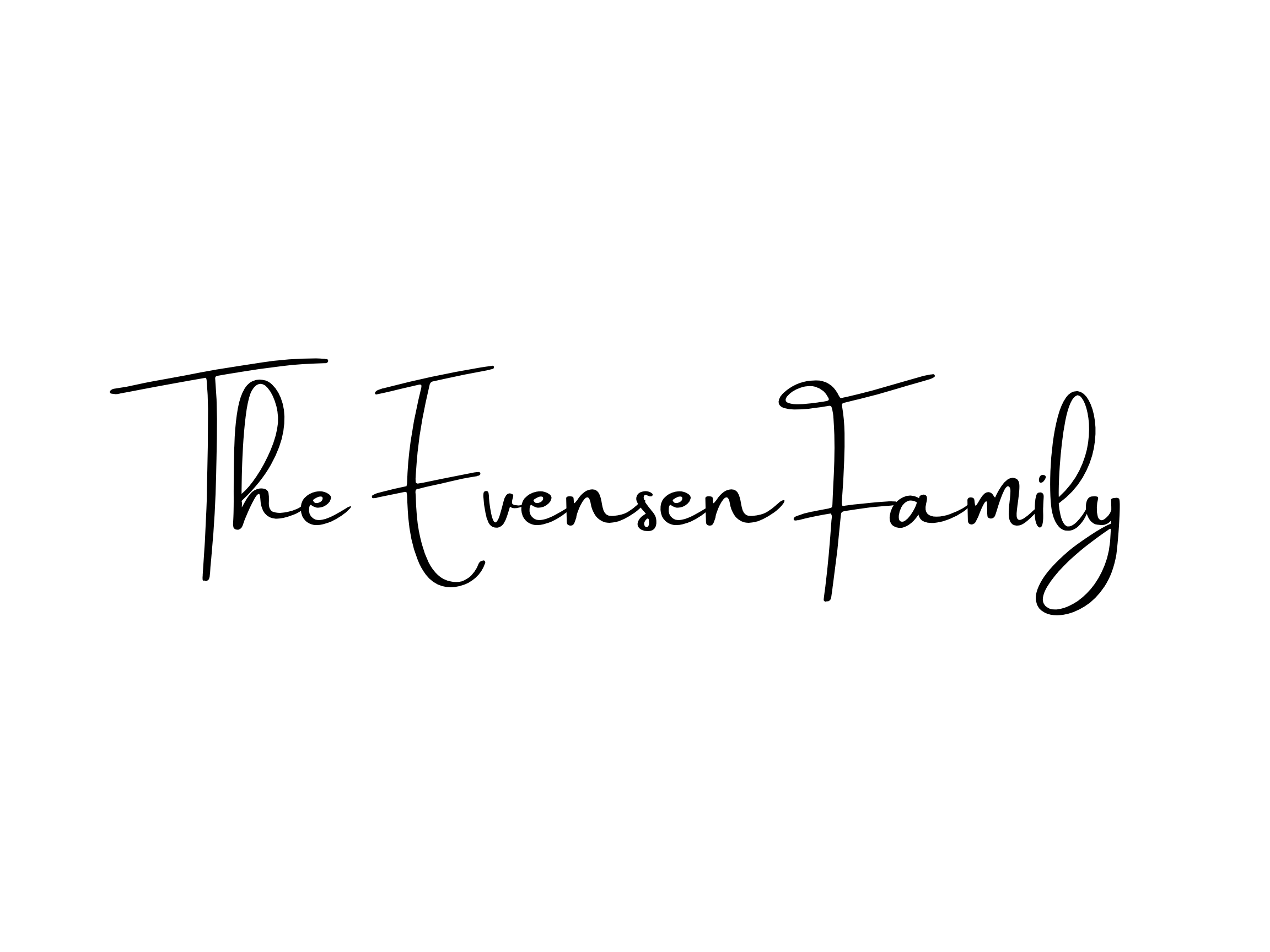 The Evensen Family