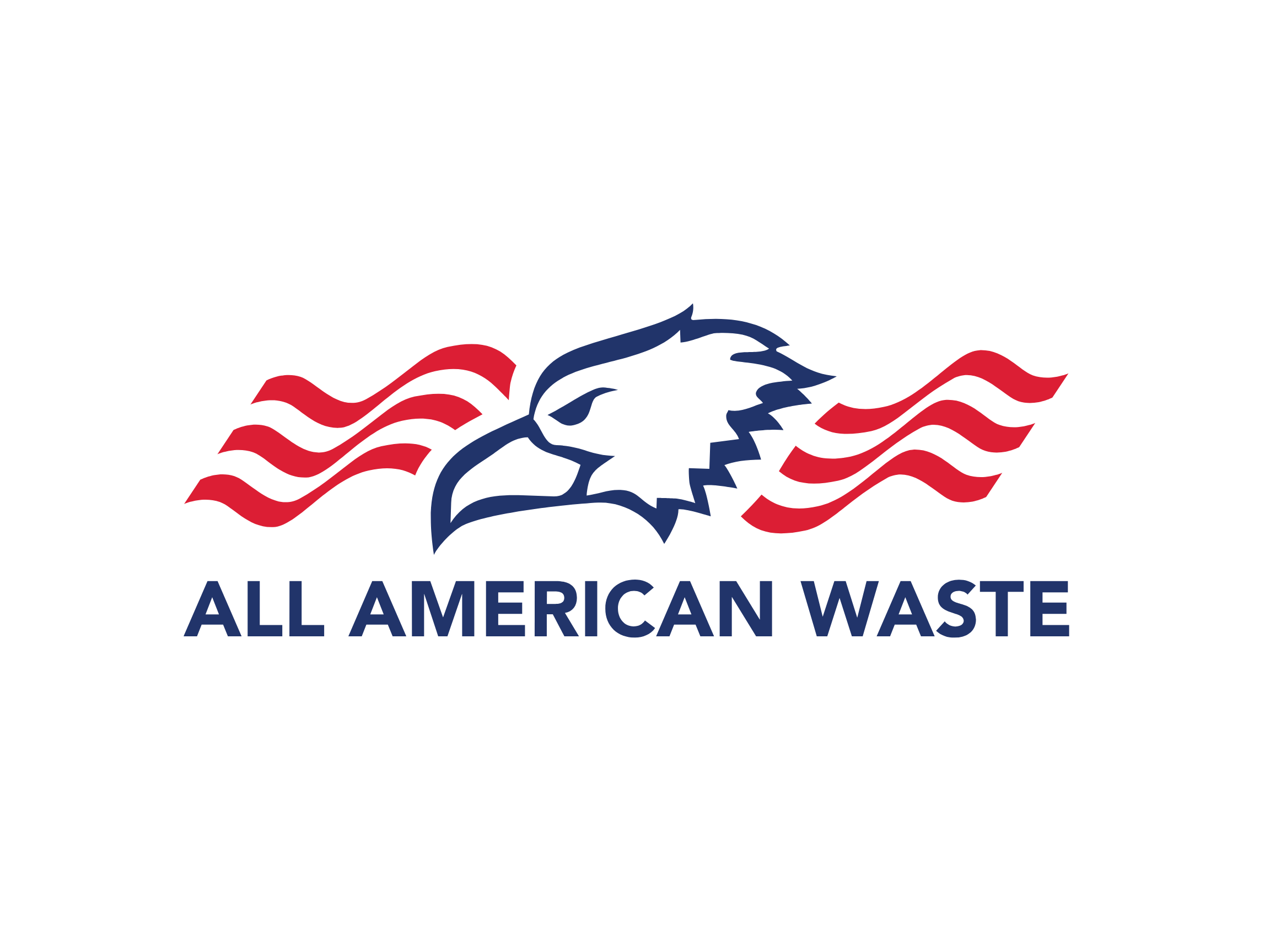 All American Waste logo