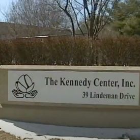 The Kennedy Center Inc sign.