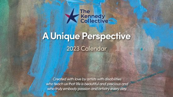 "A Unique Perspective" 2023 Calendar Event. Created with love by artists with disabilities.